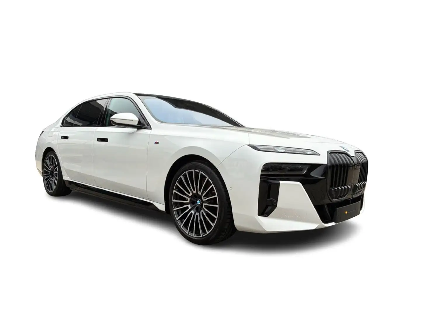 BMW i7 I7 xDrive60 M-Sport Pro B&W+PANO+ACTIVE-STEERING Weiß - 1