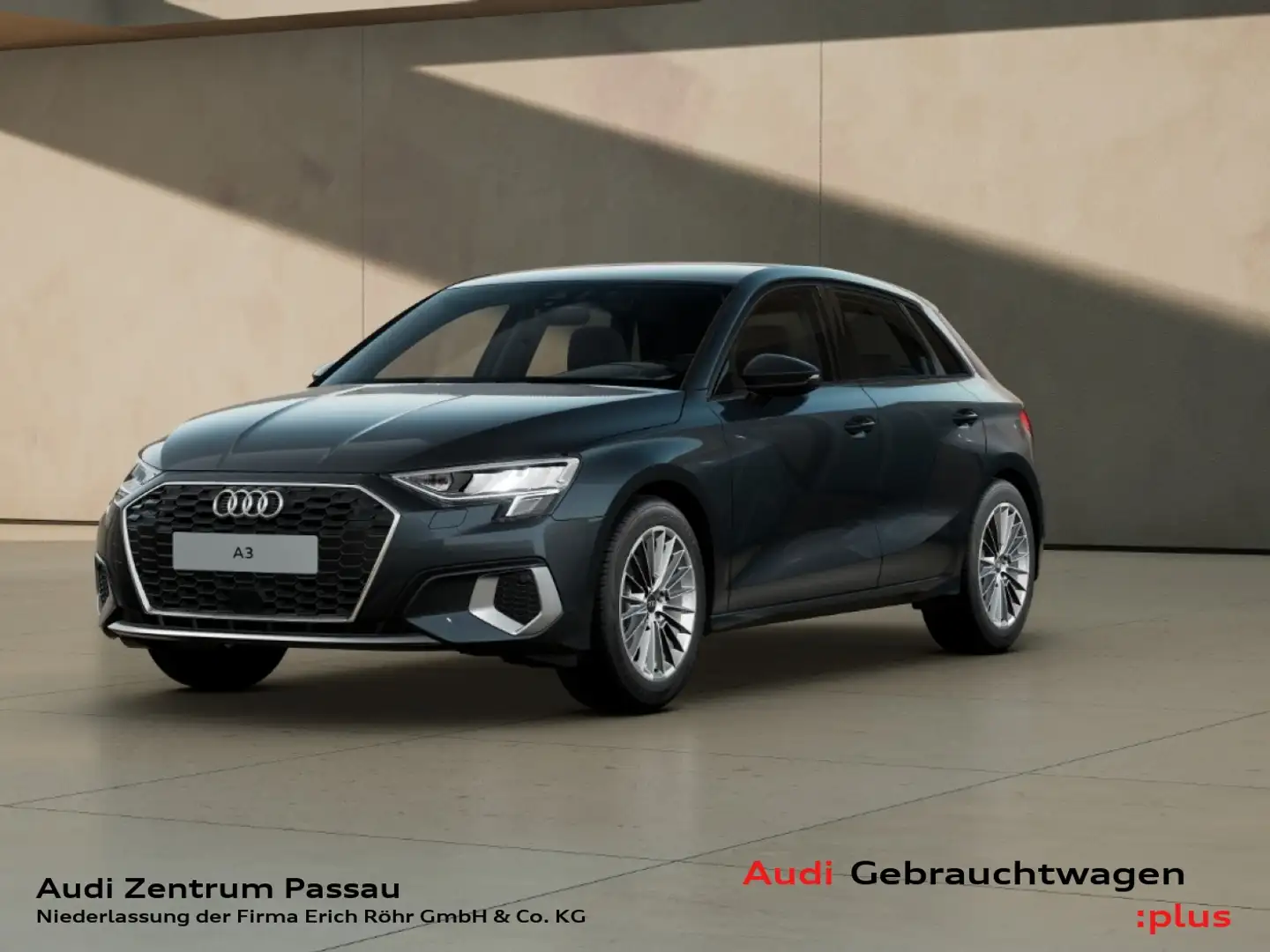 Audi A3 Sportback 35 TFSI advanced LED PDC GRA SHZ DAB Grigio - 1