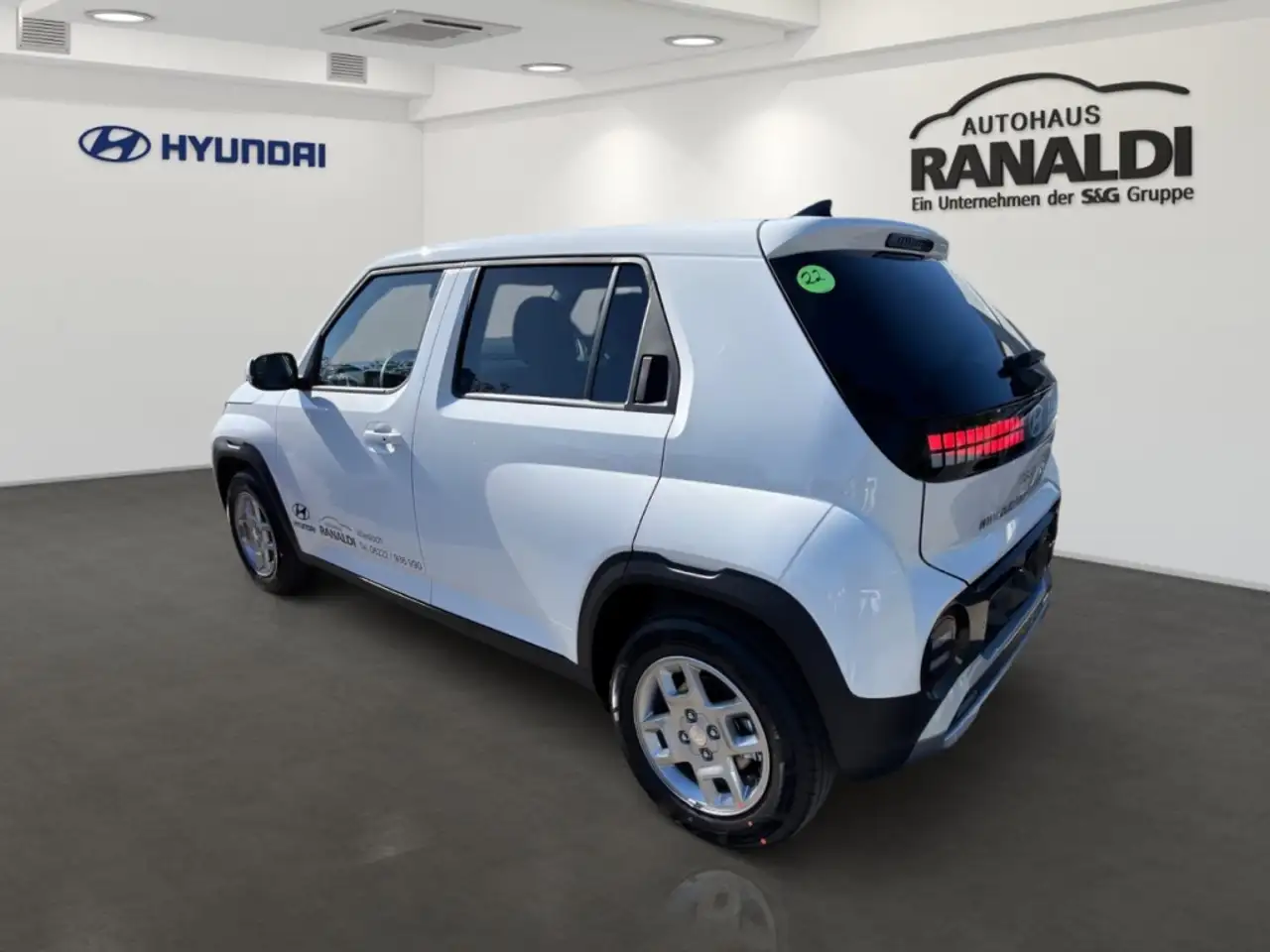 Hyundai Inster Elektro 49kWh Trend+Effizienz Paket+Vorführwagen, миниатюра 4