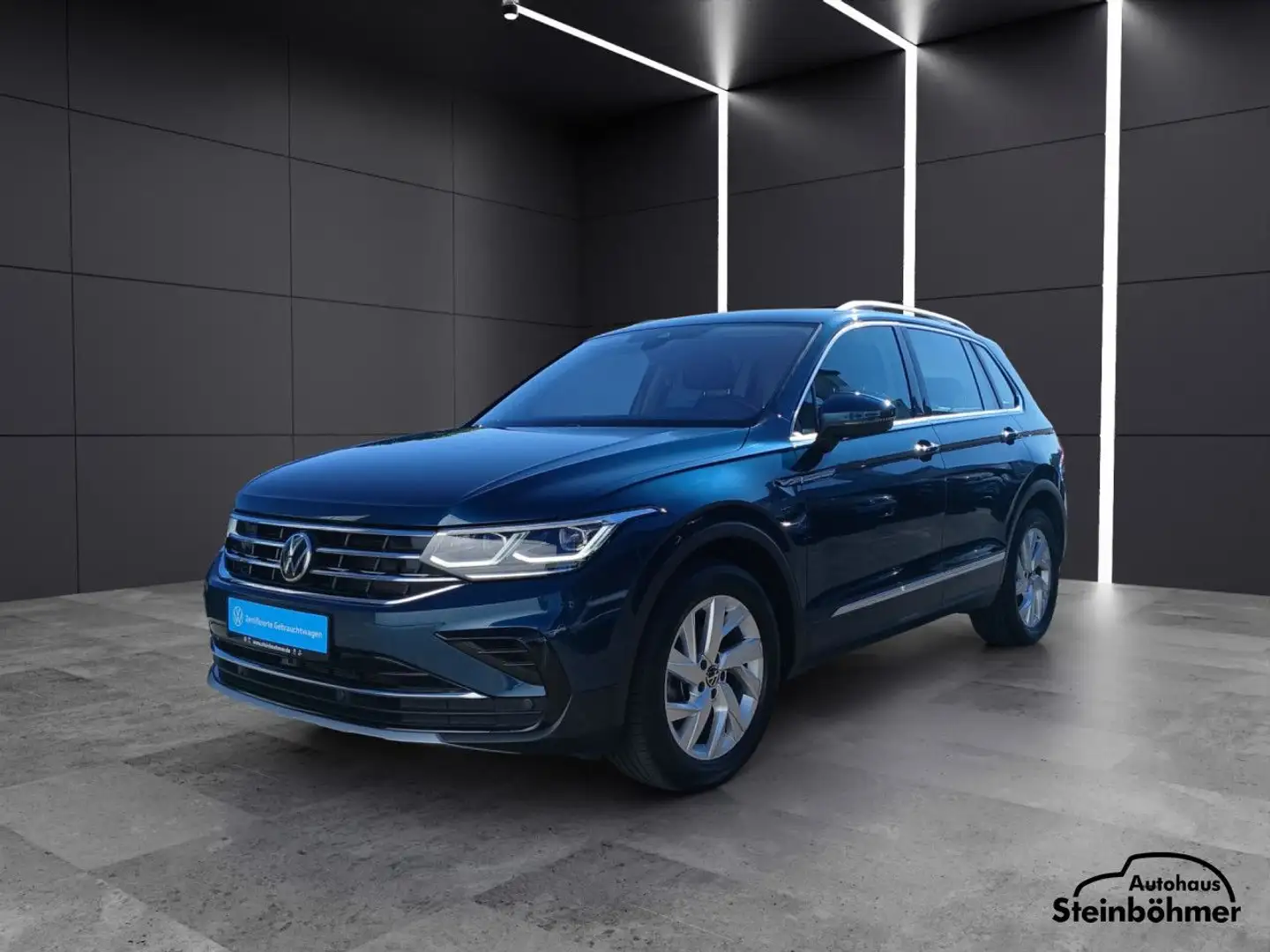 Volkswagen Tiguan Elegance 2.0TDI DSG Navi LED IQLight Kamera Blu/Azzurro - 2