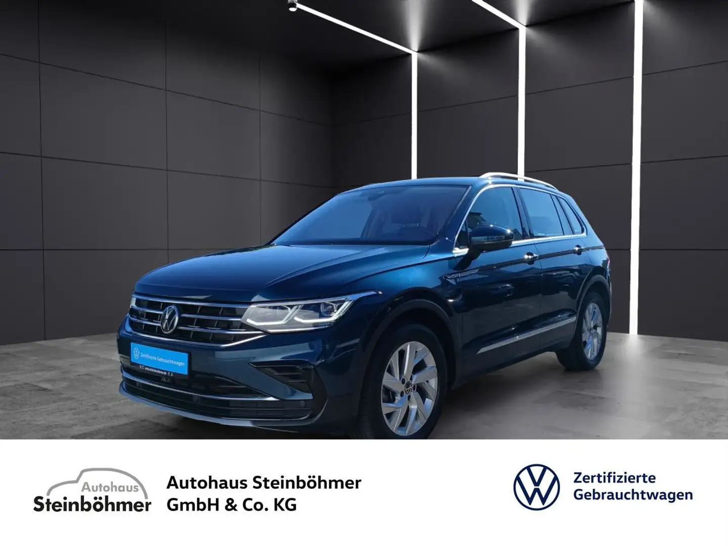 Volkswagen Tiguan Elegance 2.0TDI DSG Navi LED IQLight Kamera Blu/Azzurro - 1