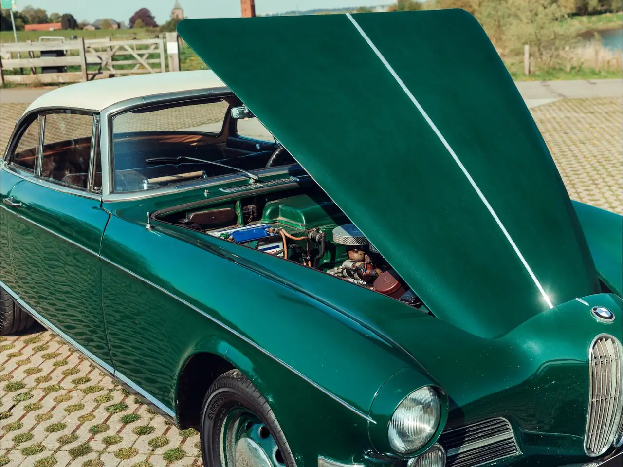 BMW 503 V8 Coupe 1956 Stuurschakeling Zeer originele B, foto 12