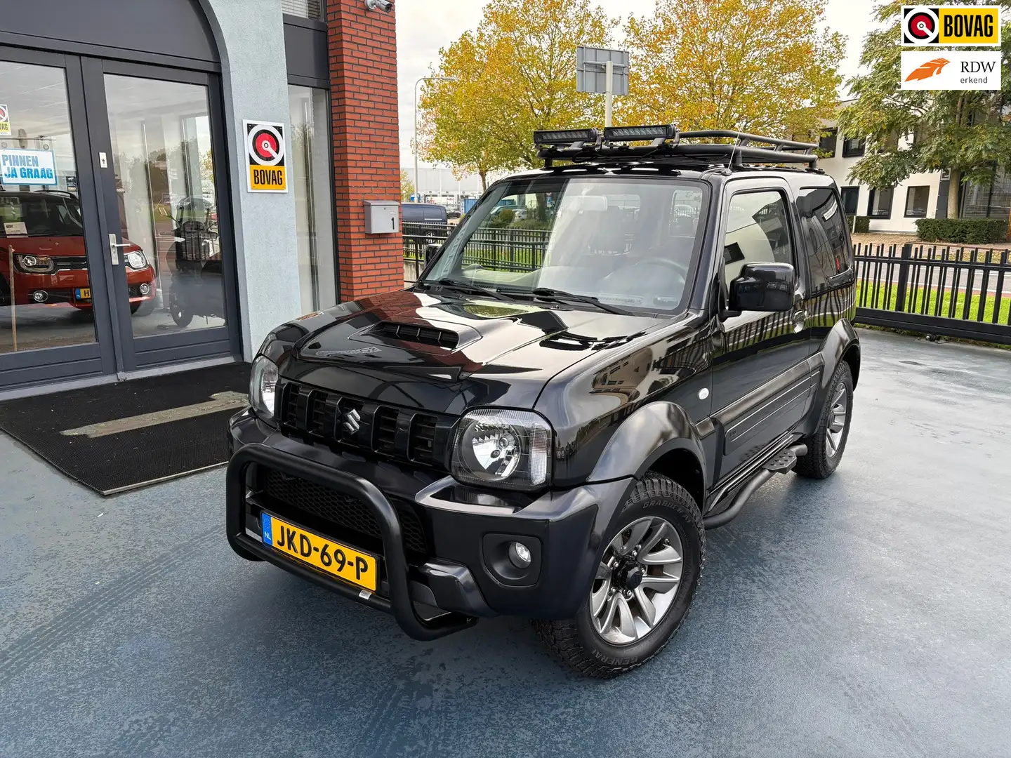 Suzuki Jimny 1.3 Rhino 4X4 LEDER LMV AIRCO Noir - 1