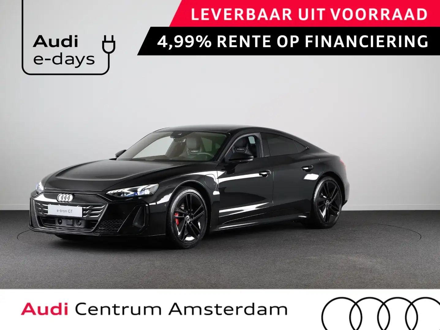 Audi e-tron GT S e-tron GT 435kW/592pk 105kWh Sportback Elektr. a Zwart - 1