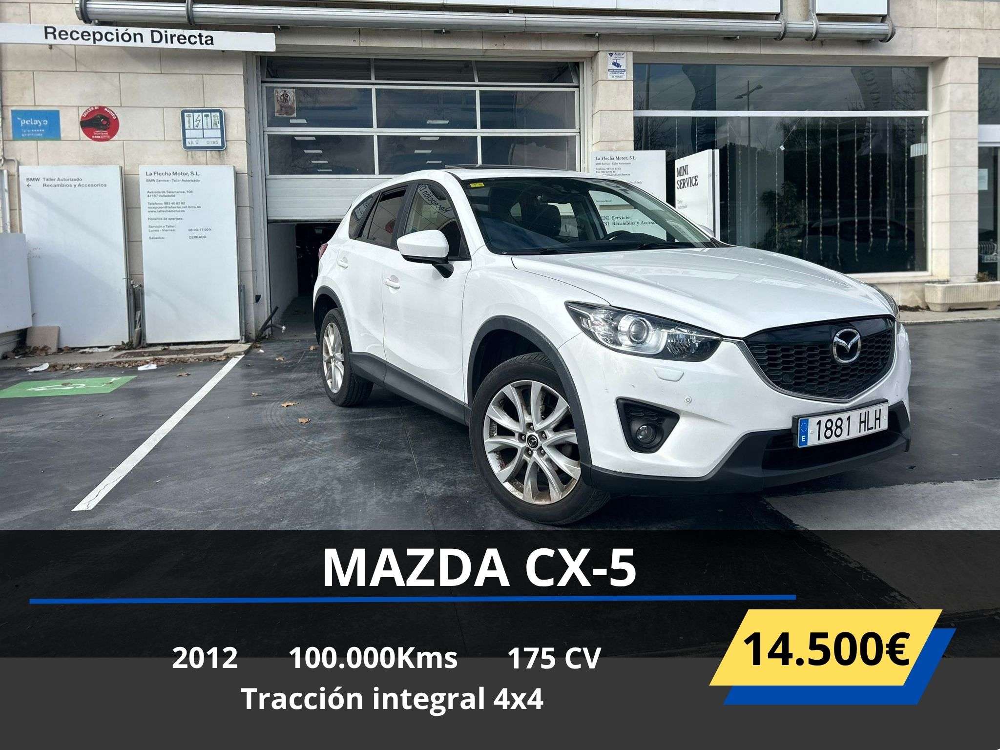 Mazda CX-5 2.2DE Luxury 4WD 175 Aut. - foto 1