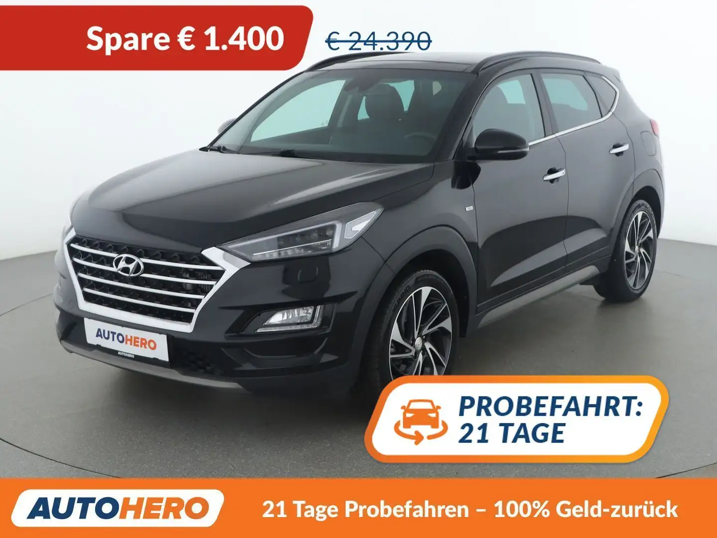 Hyundai TUCSON 1.6 CRDi Mild-Hybrid Prestige 4WD Schwarz - 1