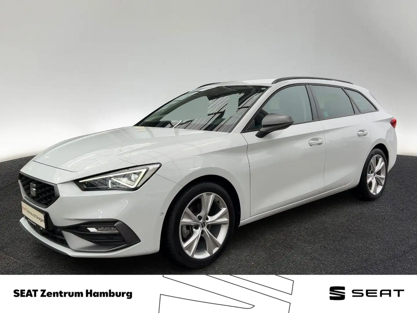 SEAT Leon Sportstourer1.5 eTSI FR DSG Navi Matrix Kam Weiß - 1