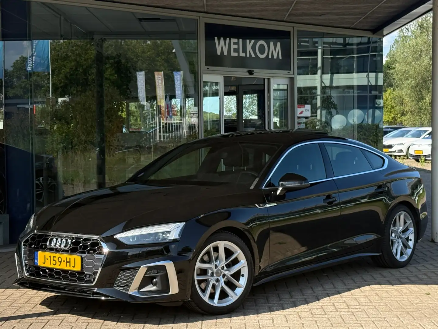 Audi A5 Sportback 40 TFSI S Line Pano|Matrix|Sportstoelen| Noir - 1