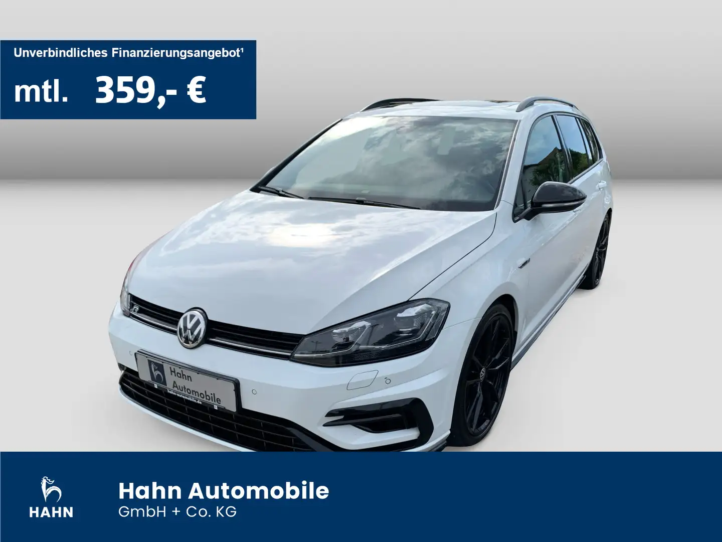 Volkswagen Golf Variant Golf VII Variant R 4M 2.0TSI DSG CAM ACC Pano Dy Weiß - 1