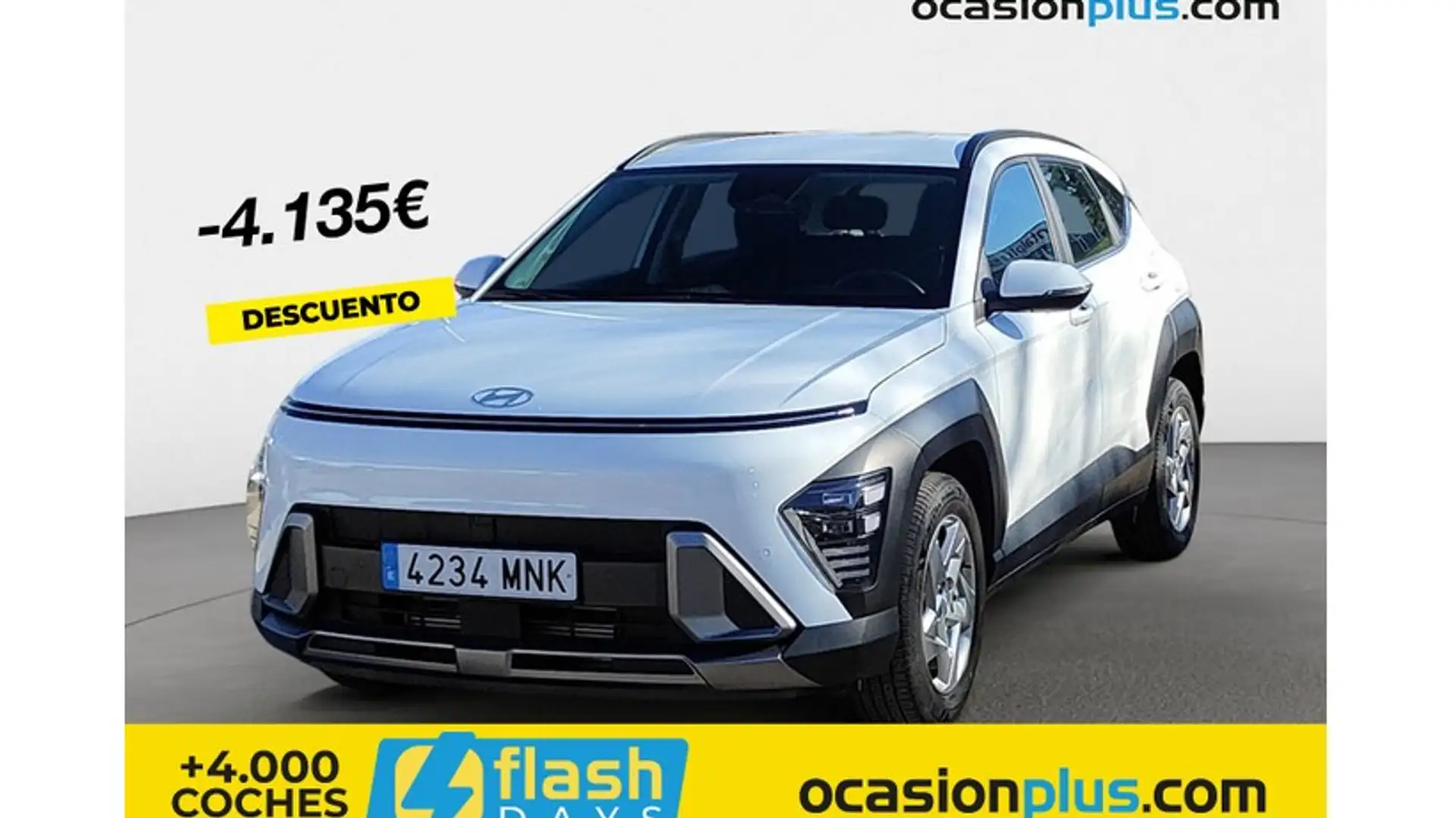 Hyundai KONA 1.0 TGDI Flexx 4x2 Blanco - 1