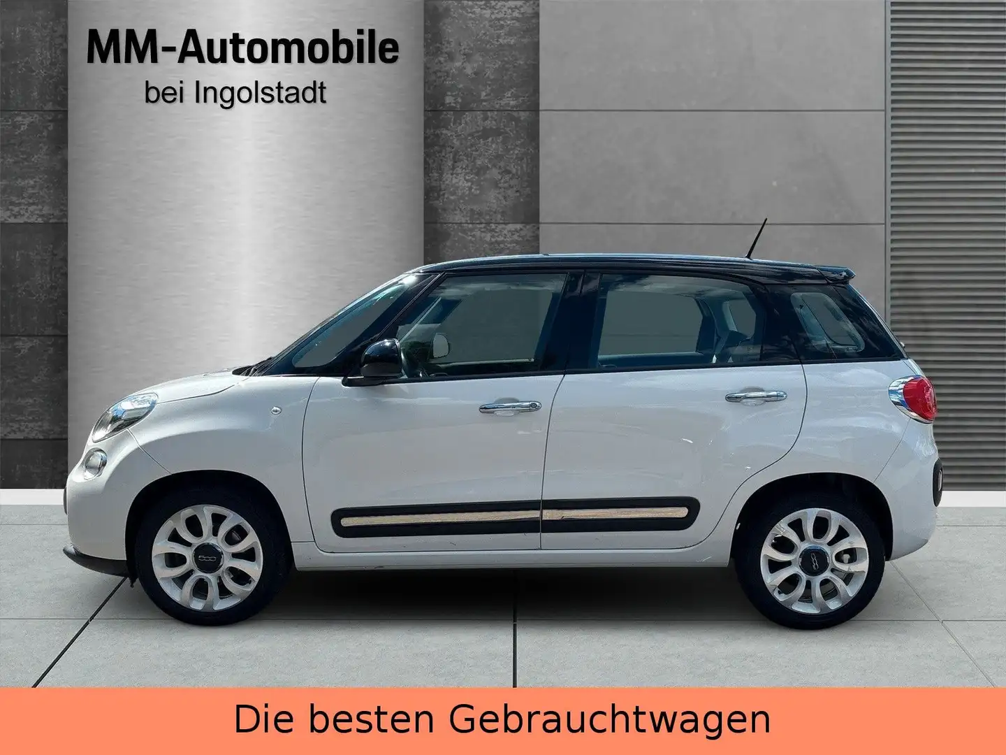 Fiat 500L Pop Star-WENIG KM-SCHECKHEFT-EURO5-TÜV04/26 Weiß - 2