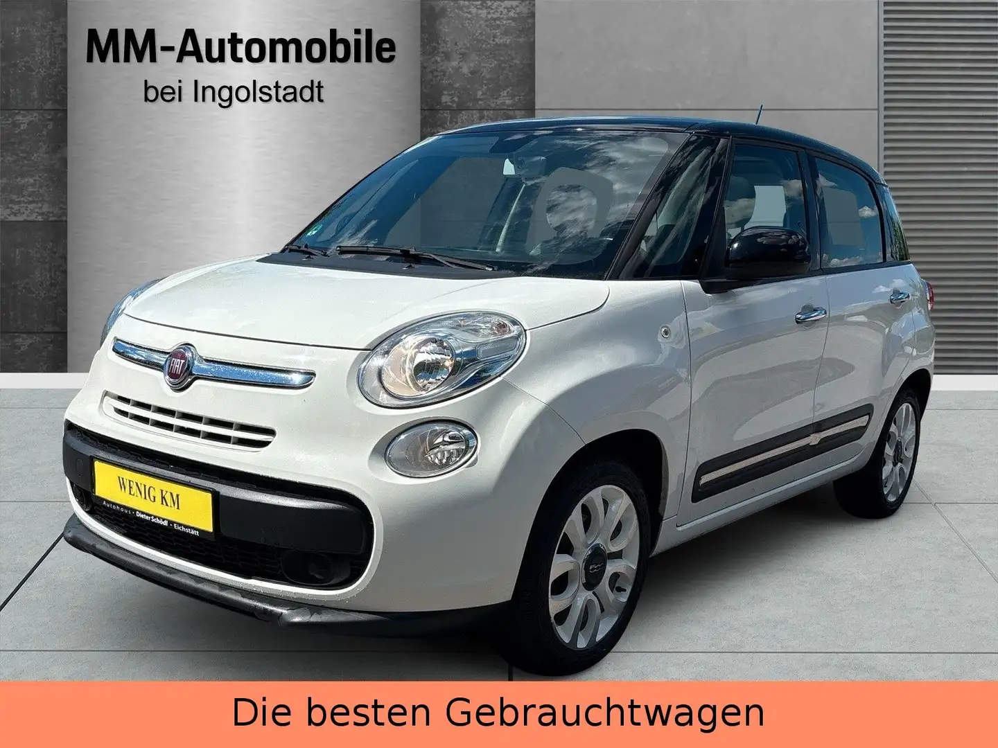 Fiat 500L Pop Star-WENIG KM-SCHECKHEFT-EURO5-TÜV04/26 Weiß - 1