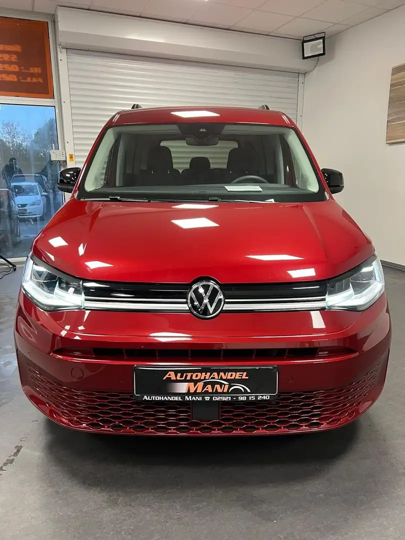 Volkswagen Caddy Life/Kamera/PDC/LED/Tempomat/Alu-Felgen Rot - 2