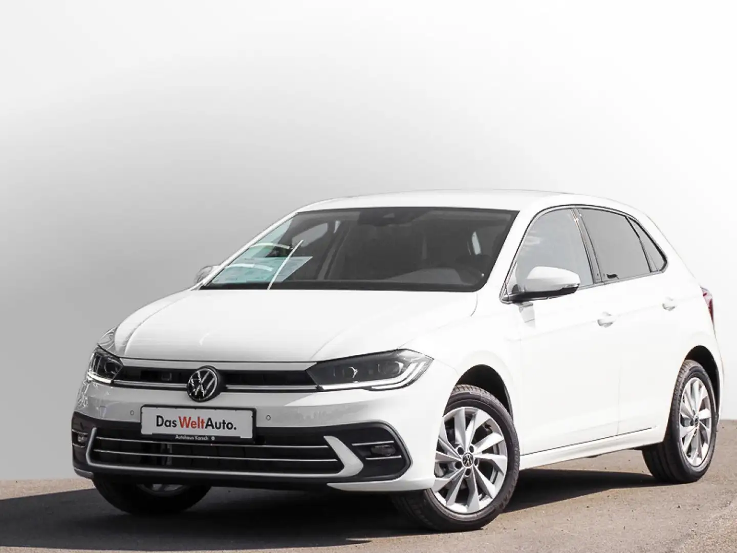 Volkswagen Polo 1.0 TSI Style KLIMA, ALU, PDC, IQ.DRIVE LED Blanc - 2