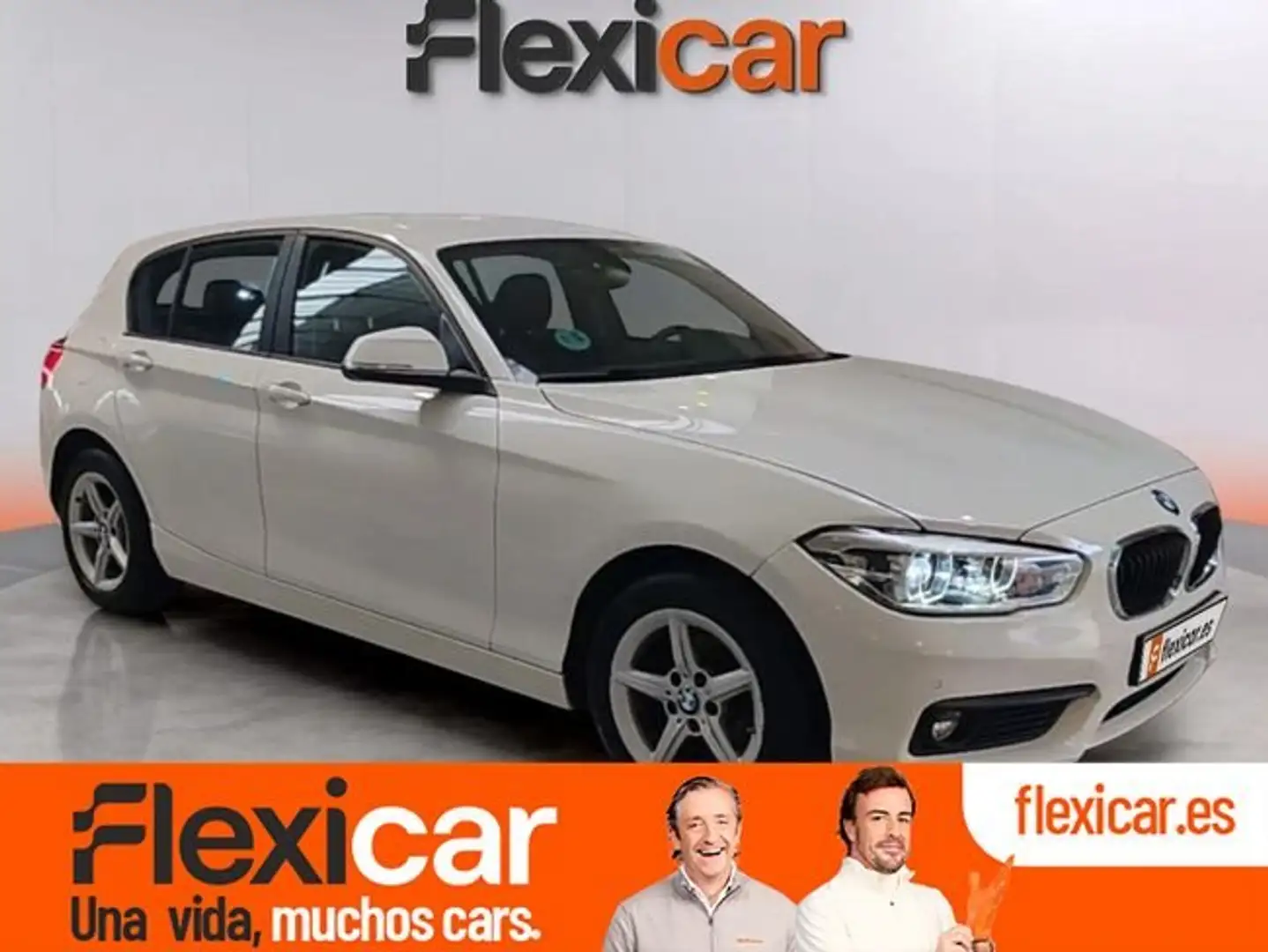BMW 116 116d Blanc - 1