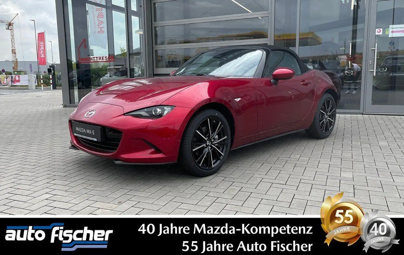 Mazda MX-5 1.5 (132PS) Schalter Exclusive Leder-S Rück Rot - 1