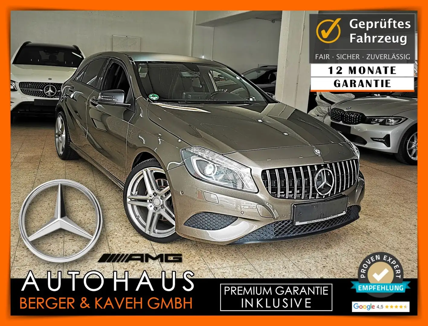 Mercedes-Benz A 250 AUT | BiXEN | KAM | H&K + [12M. GRANTIE] Gri - 1
