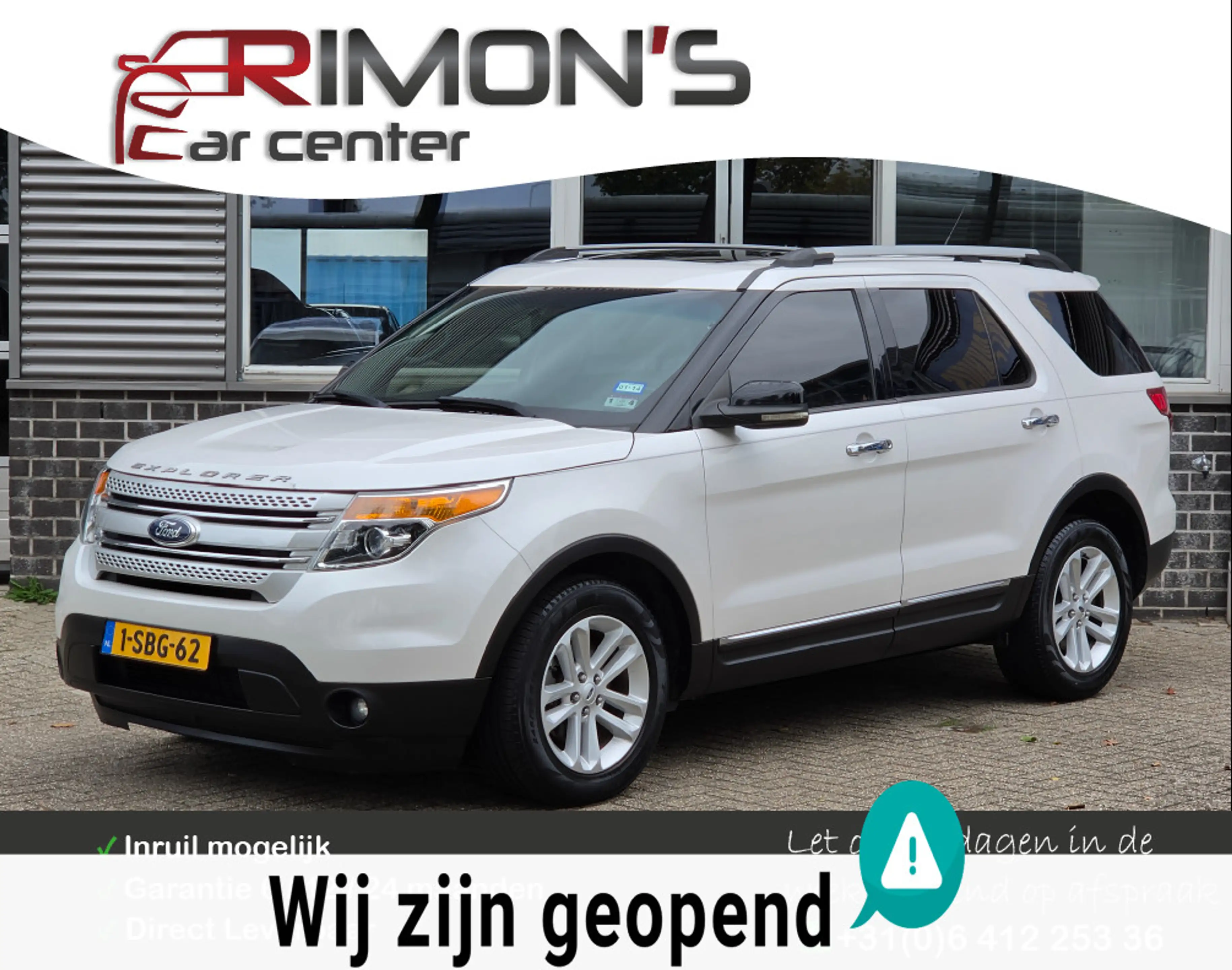 Ford Explorer XLT 7 Persoons Navi Camera Leder