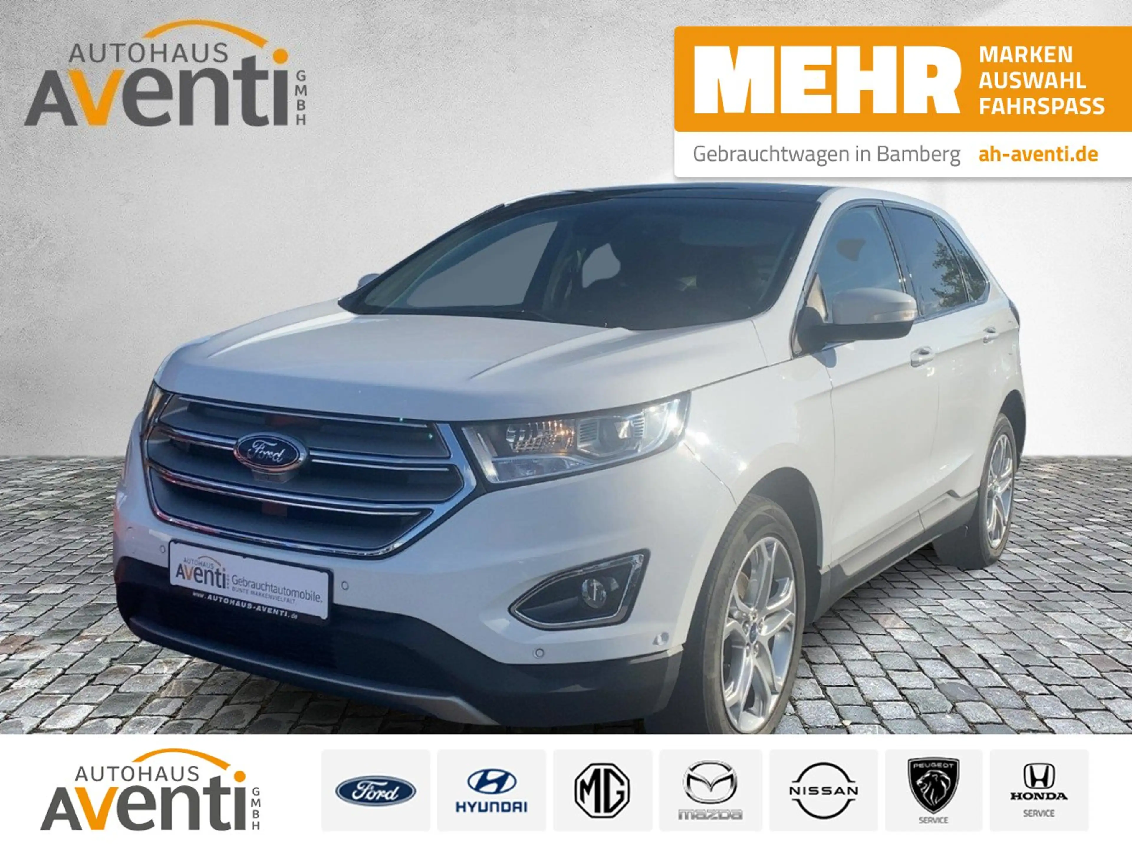 Ford Edge 4x4 Titanium SHZ*RFK*Navi*DAB*Pano*Parklenk*