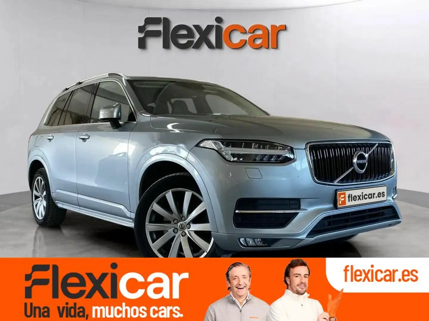 Volvo XC90 2.0 D5 AWD Momentum 5 Asientos Auto Gris - 1