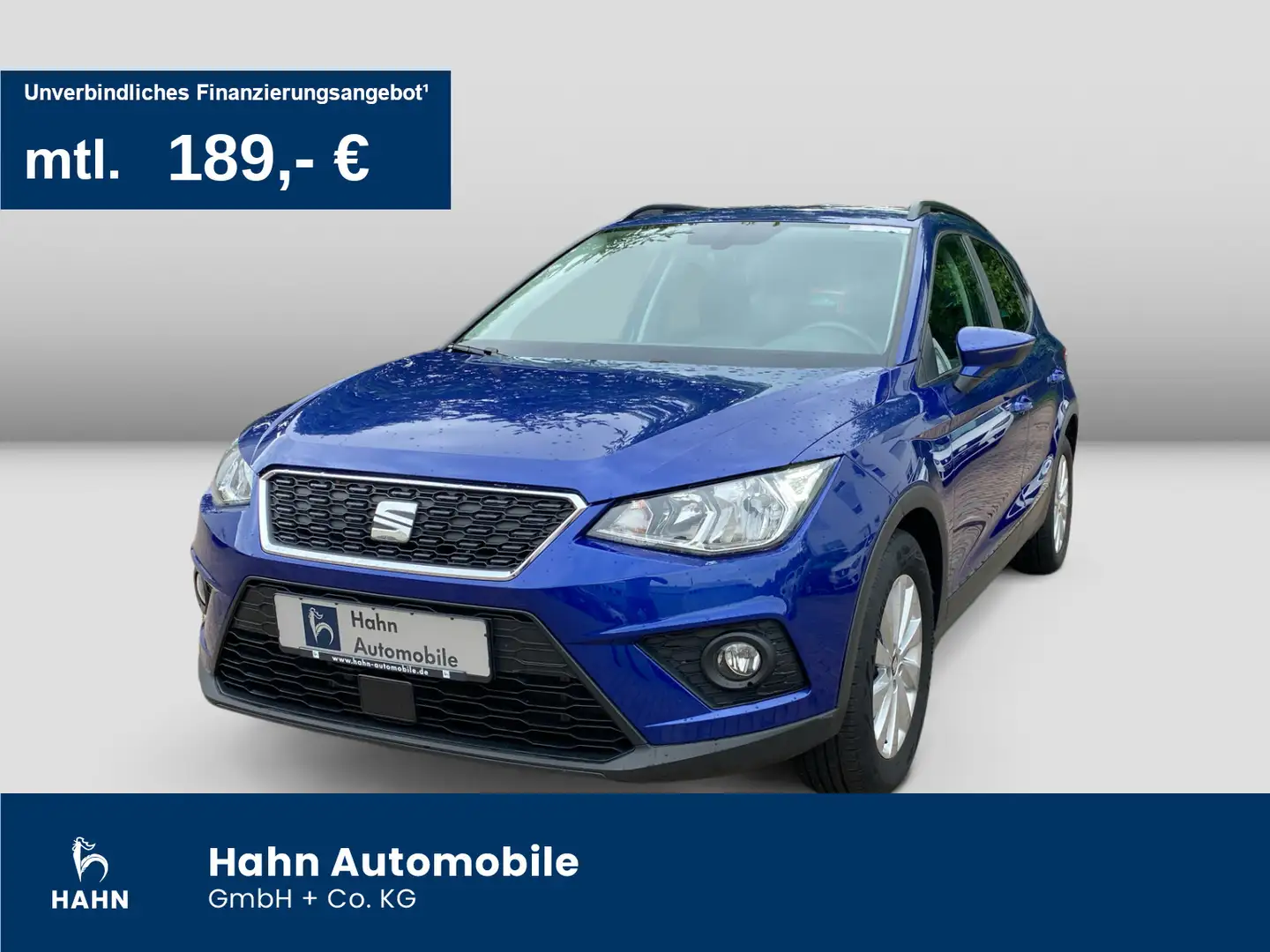 SEAT Arona 1.0 TSI Style Navi Sitzhz Einparkhhilfe hi Blau - 1