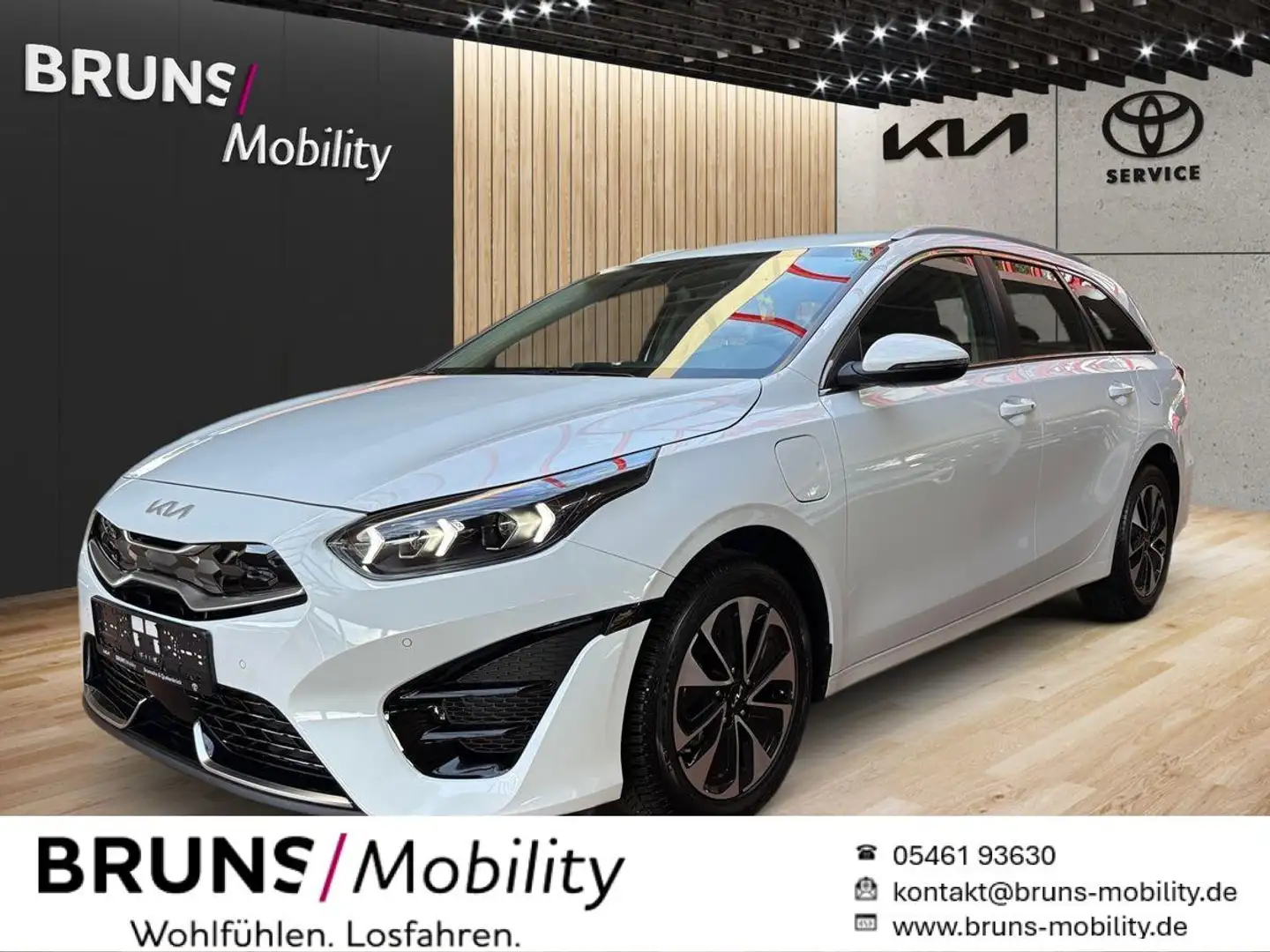 Kia Ceed SW / cee'd SW Ceed SW 1.6 Plug-in Hybrid Spirit Technologie-Pake Bianco - 1