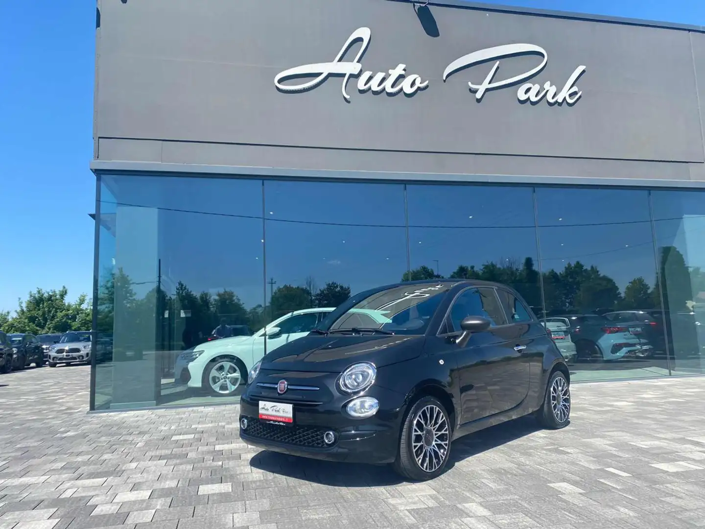 Fiat 500 1.0 Hybrid 70cv MY23!! OK Neopatentati Siyah - 1