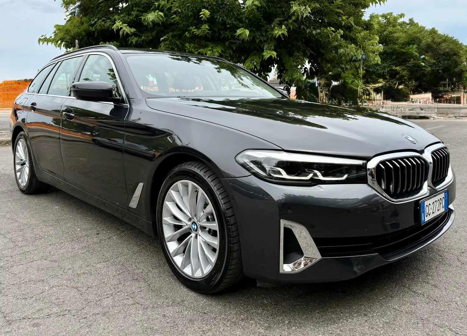 BMW 520 d G31 Touring 190CV mhev xdrive Luxury-Virtual Grigio - 1