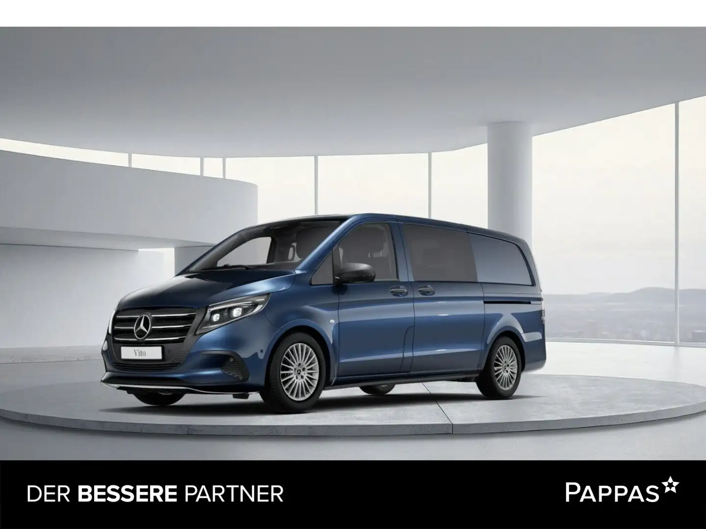 Mercedes-Benz Vito 116 CDI BusinessVan 4x4 Lang AHK 2,5t SHZ Blau - 1