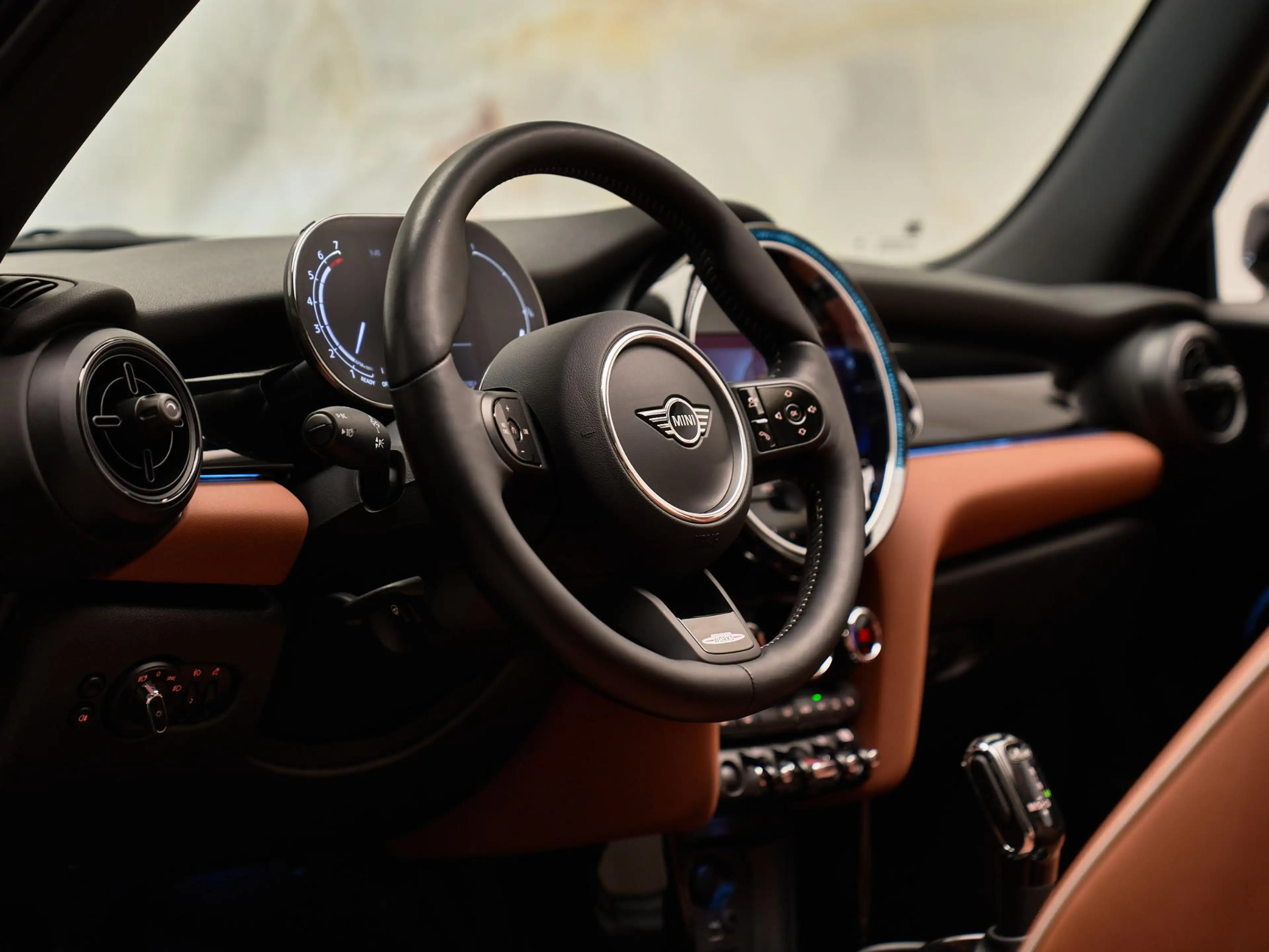 MINI John Cooper Works Cabrio 1.5 , JCW, camera, PDC, 17", keyless, stoelverw., — photo 14