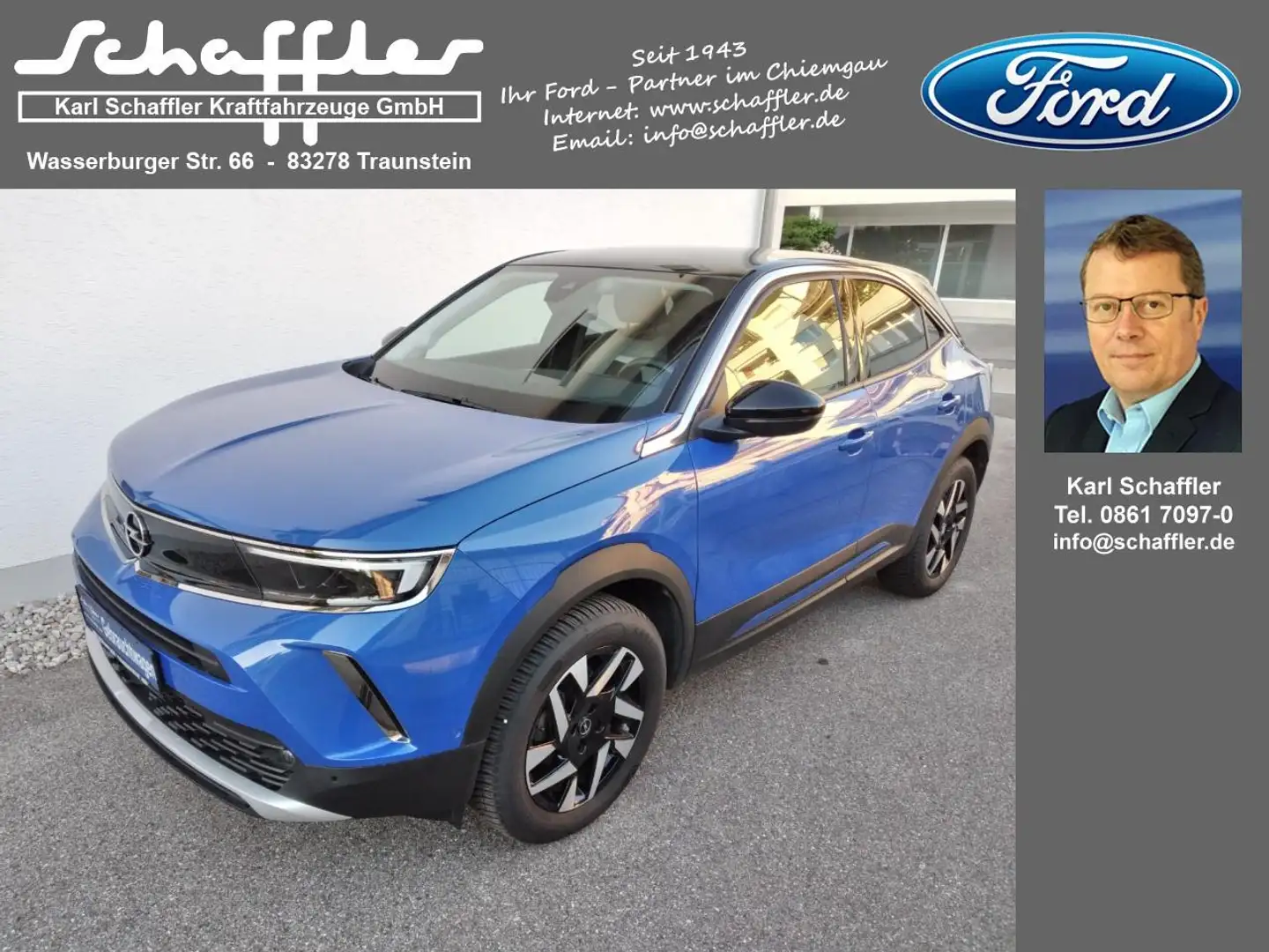 Opel Mokka Elegance Blau - 1