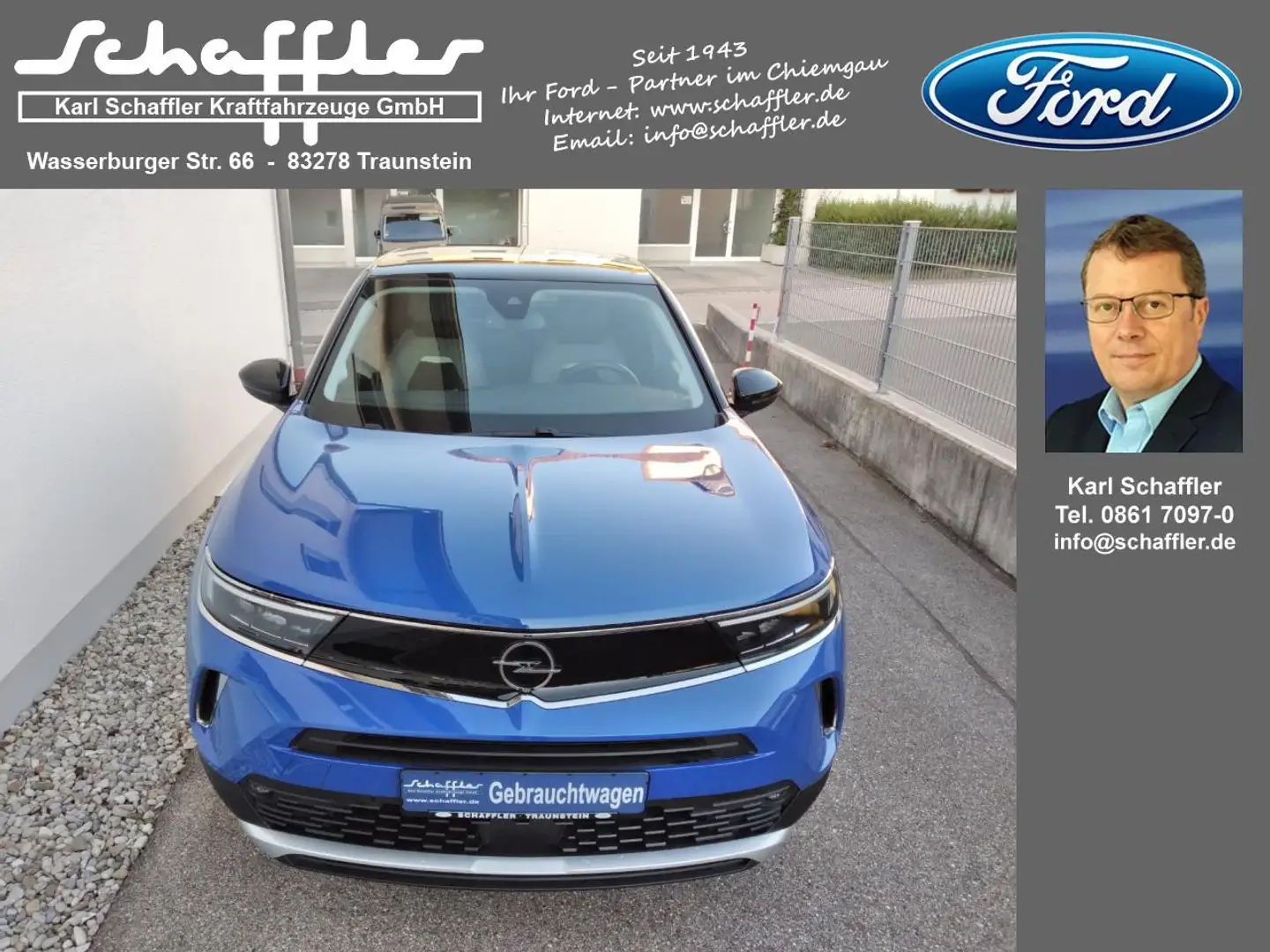 Opel Mokka Elegance Blau - 2