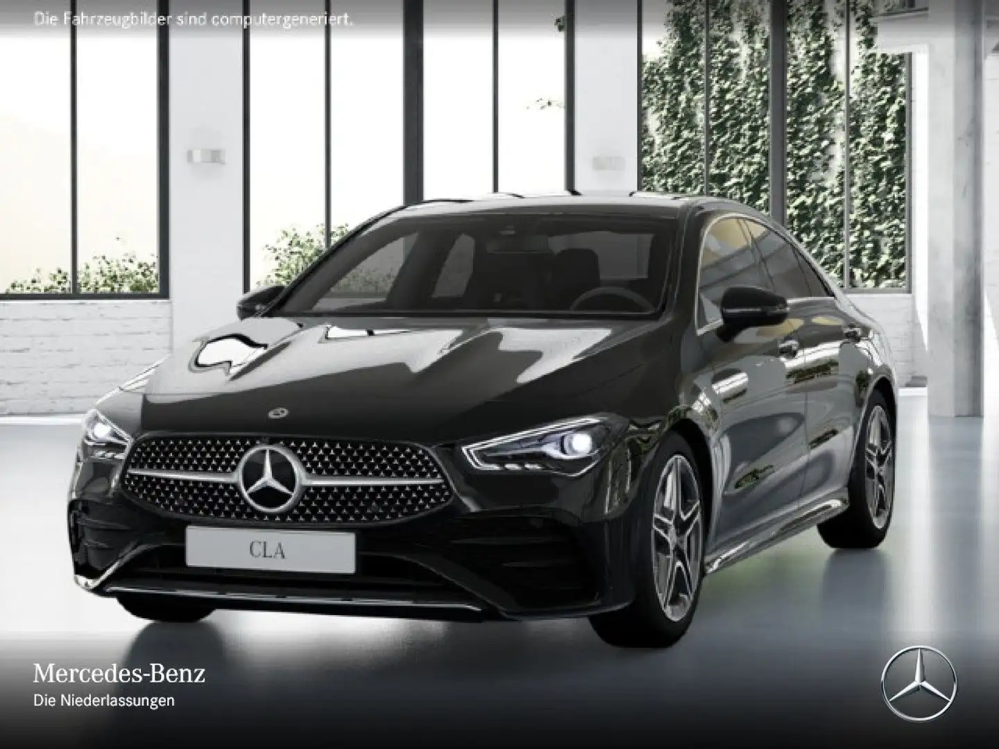 Mercedes-Benz CLA 200 AMG+360°+AHK+LED+TOTW+KEYLESS+7G Noir - 2