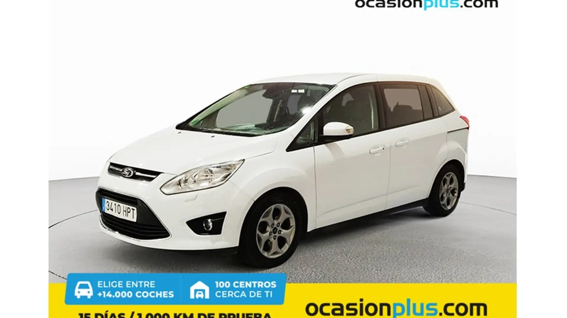 Ford Grand C-Max 1.0 Ecoboost Auto-S&S Trend 125 Blanc - 1
