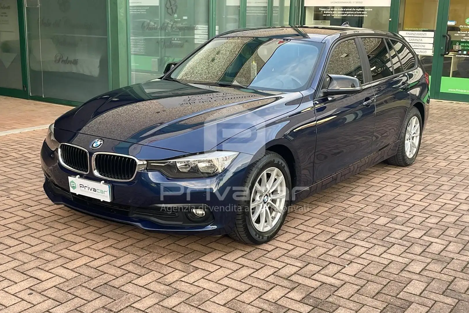 BMW 318 318d Touring Business Advantage aut. Bleu - 1