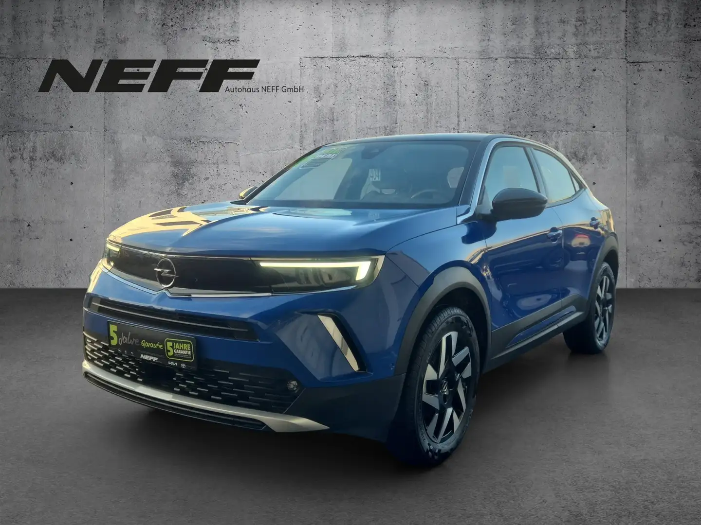 Opel Mokka 1.2 Turbo Elegance LED+Navi+SHZ+Winterpaket Blau - 2