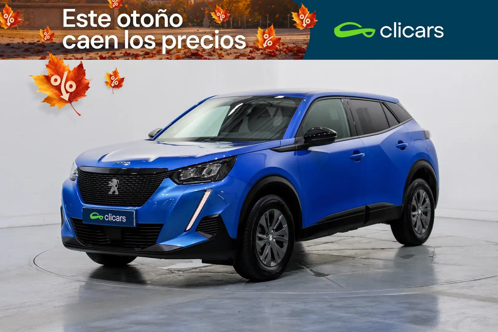 Peugeot 2008 1.2 PureTech S&S Active Pack 100 Azul - 1