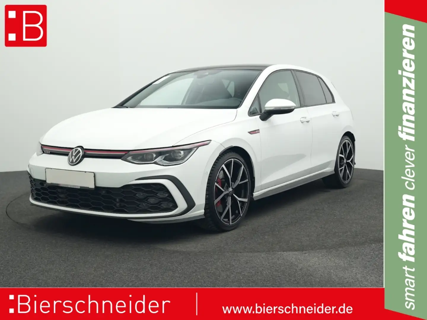 Volkswagen Golf GTI 8 2.0 TSI DSG PANO AHK IQ.LIGHT KAMERA ESTORIL Weiß - 1