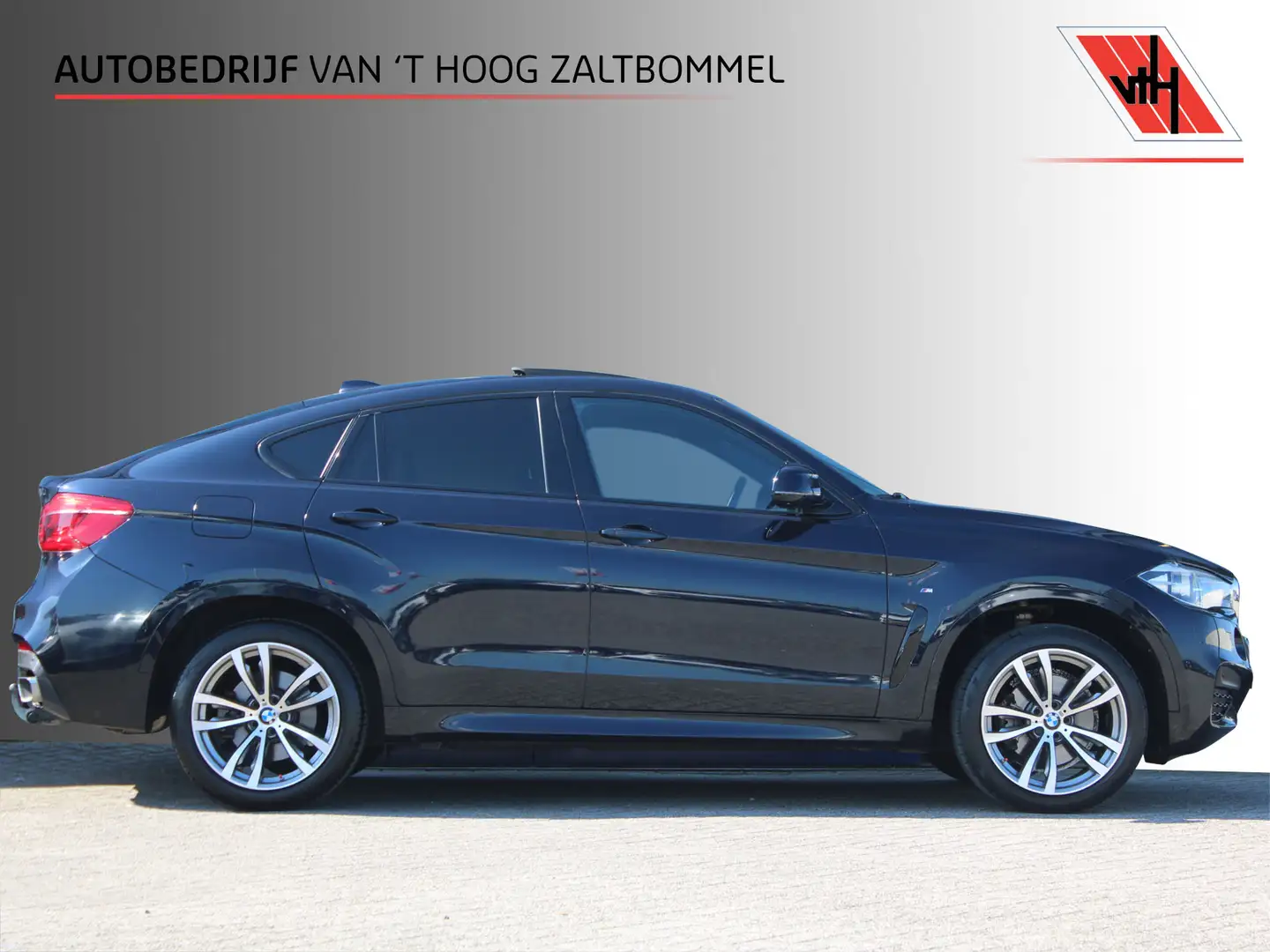 BMW X6 xDrive35i High Executive SCHUIFDAK H&K HEAD-UP TRE Zwart - 1