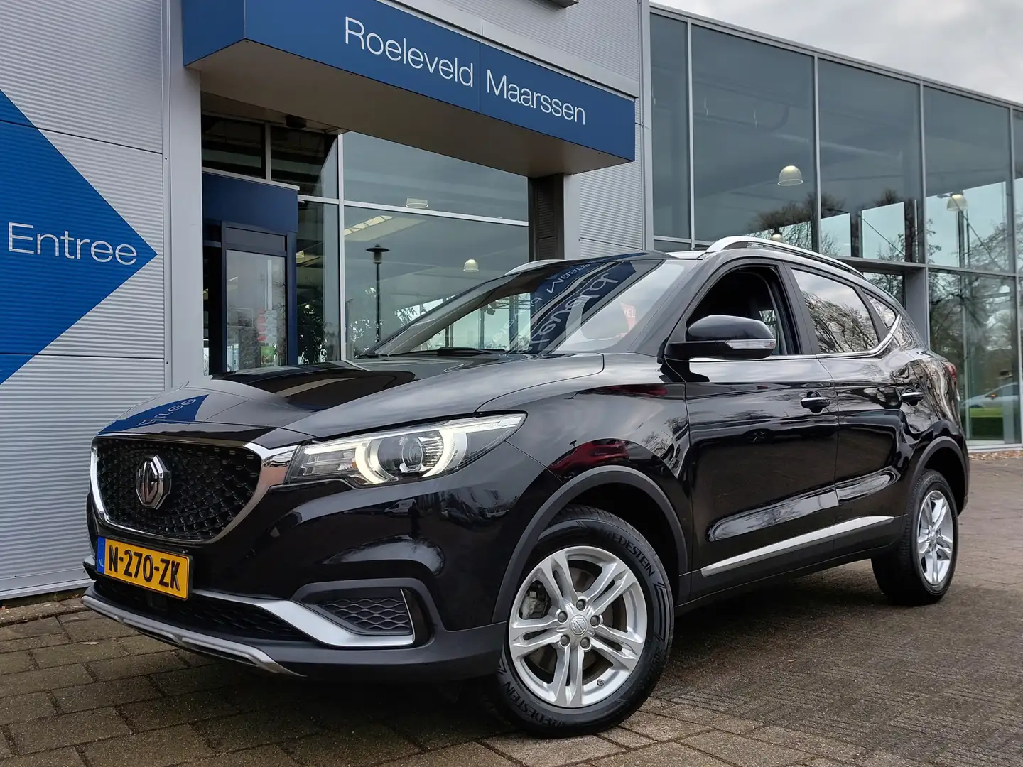 MG ZS EV Comfort 45 kWh | Navi | Apple Carplay+Android A Zwart - 1