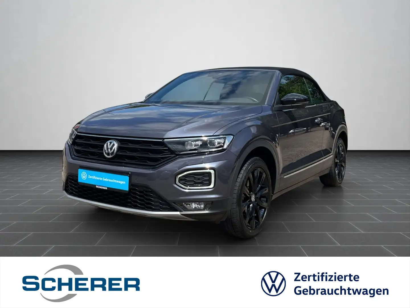 Volkswagen T-Roc Style 1.5 TSI BLACK STYLE LED NA Grau - 1