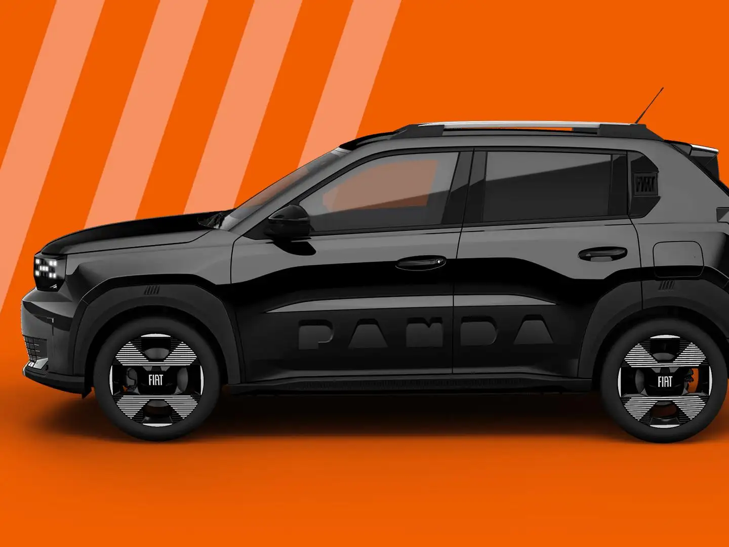 Fiat Grande Panda La Prima 44 kWh | Uit voorraad leverbaar | Clima | Zwart - 2