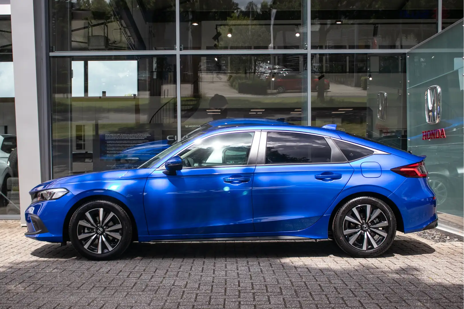 Honda Civic 2.0 e:HEV Elegance - Cons. prs rijklr | Honda Sens Bleu - 2