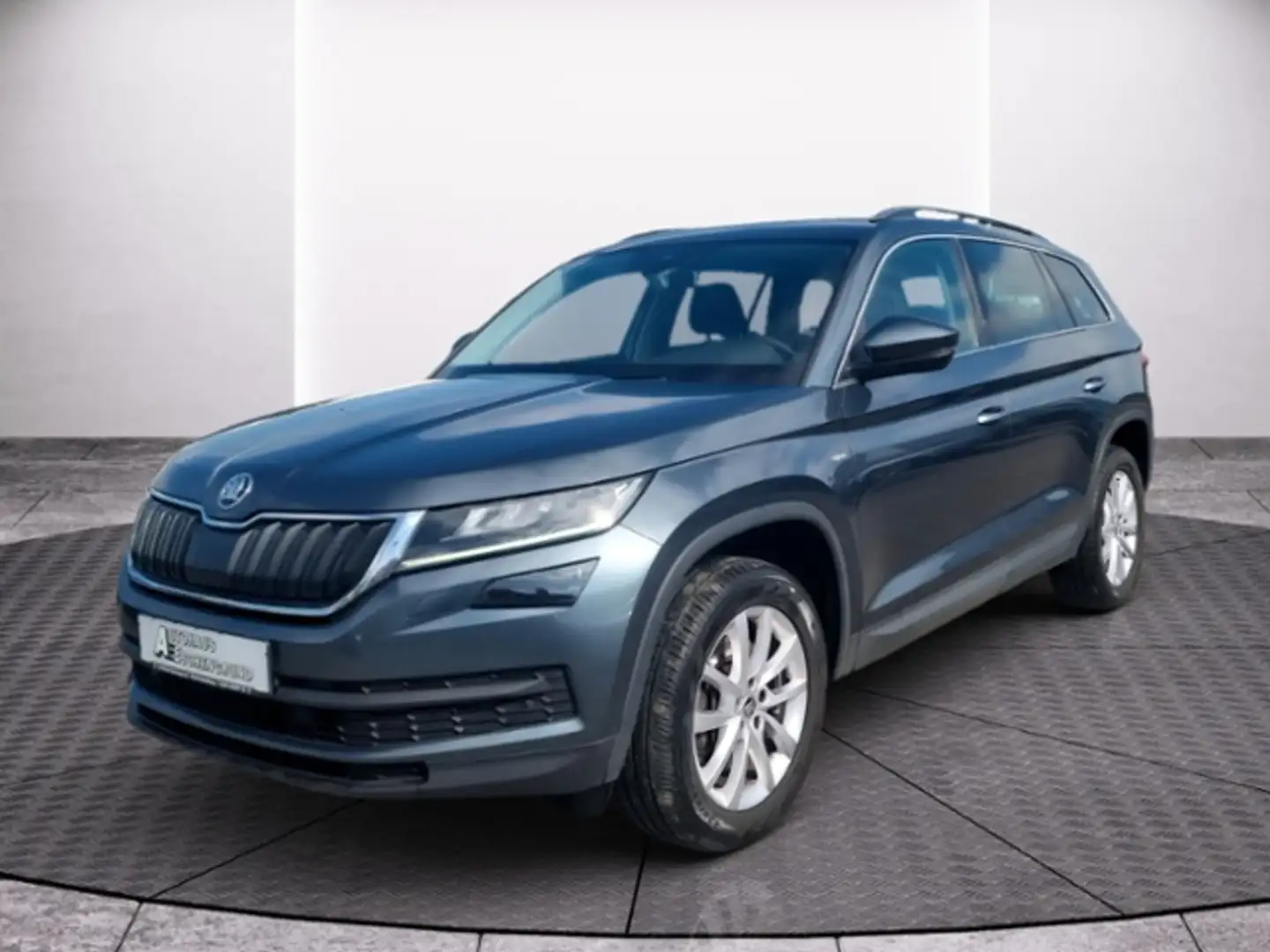 Skoda Kodiaq 2.0 TDI DSG 4x4 SOLEIL NAVI AHK STANDH. LEDER KAM Grau - 2