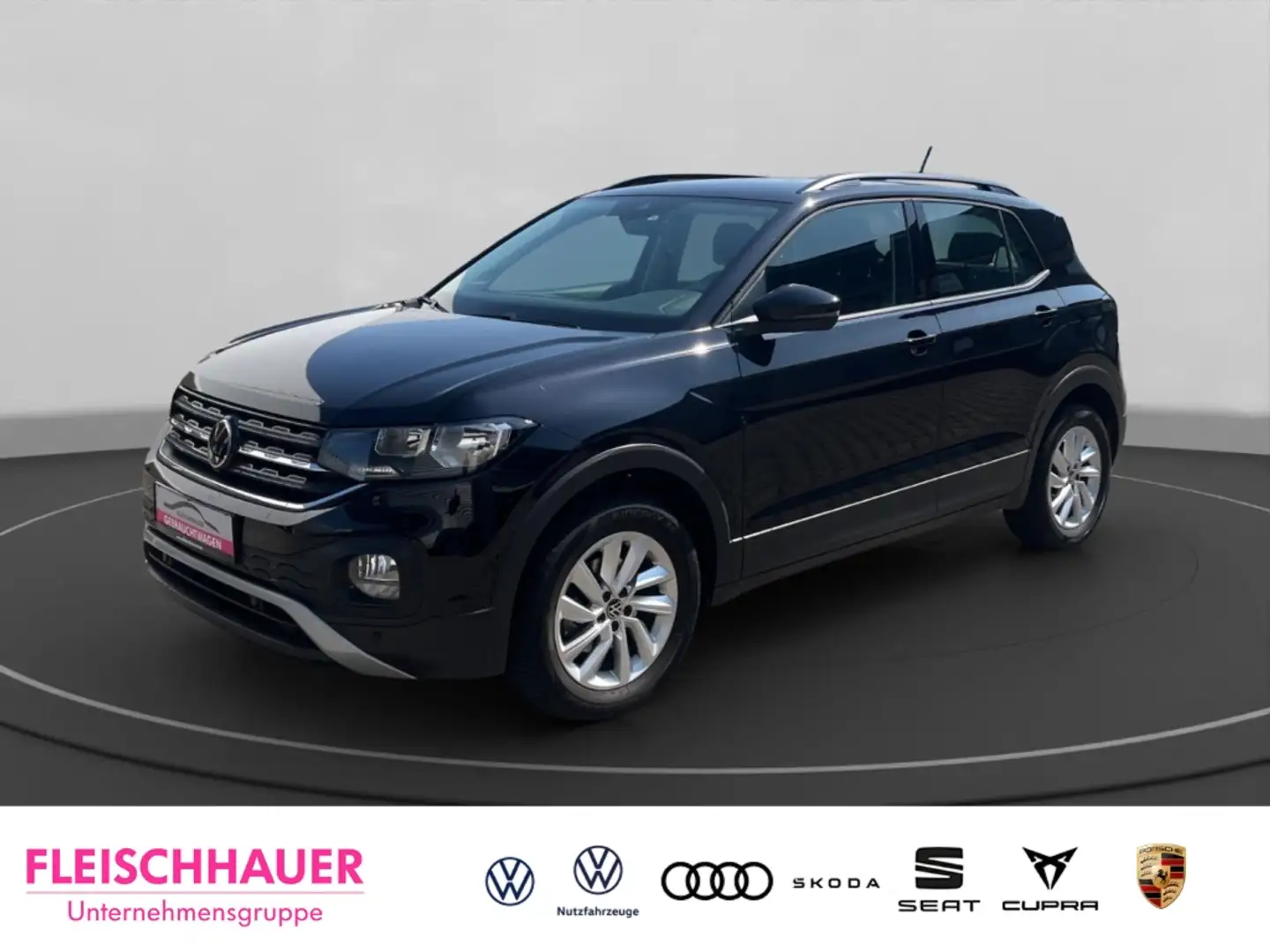 Volkswagen T-Cross 1.0 TSI Life Navi Sitzheizung Bluetooth Schwarz - 1