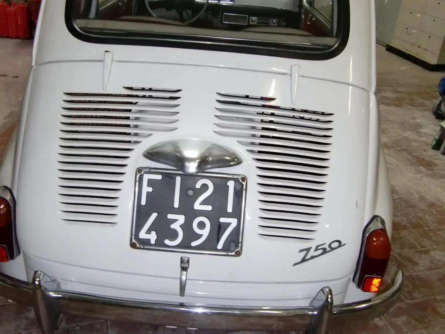 Fiat 600 Blanc - 1