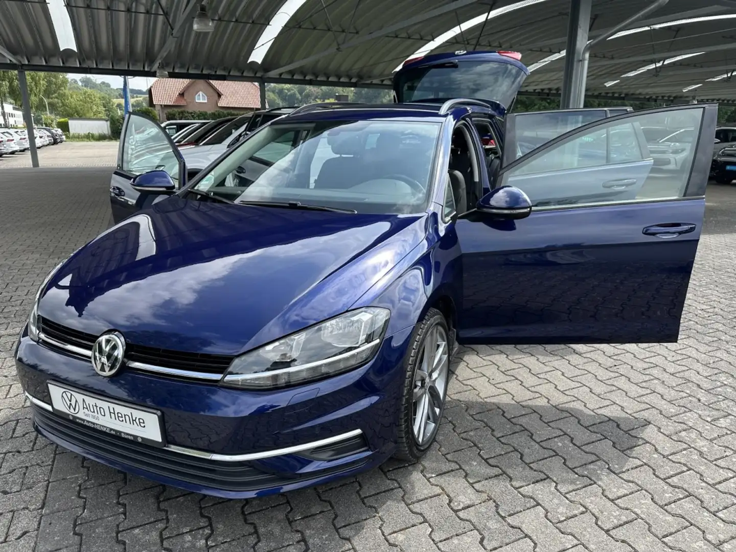 Volkswagen Golf VII Variant 1.6 TDI DSG NAVI + ACC + KLIMA Klima Blau - 2