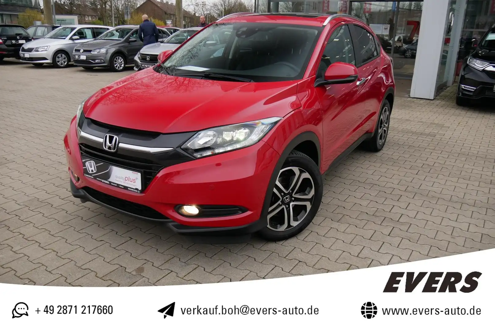 Honda HR-V 1.5 i-VTEC CVT EXECUTIVE STDHZG+PANORAMAD. Rot - 1