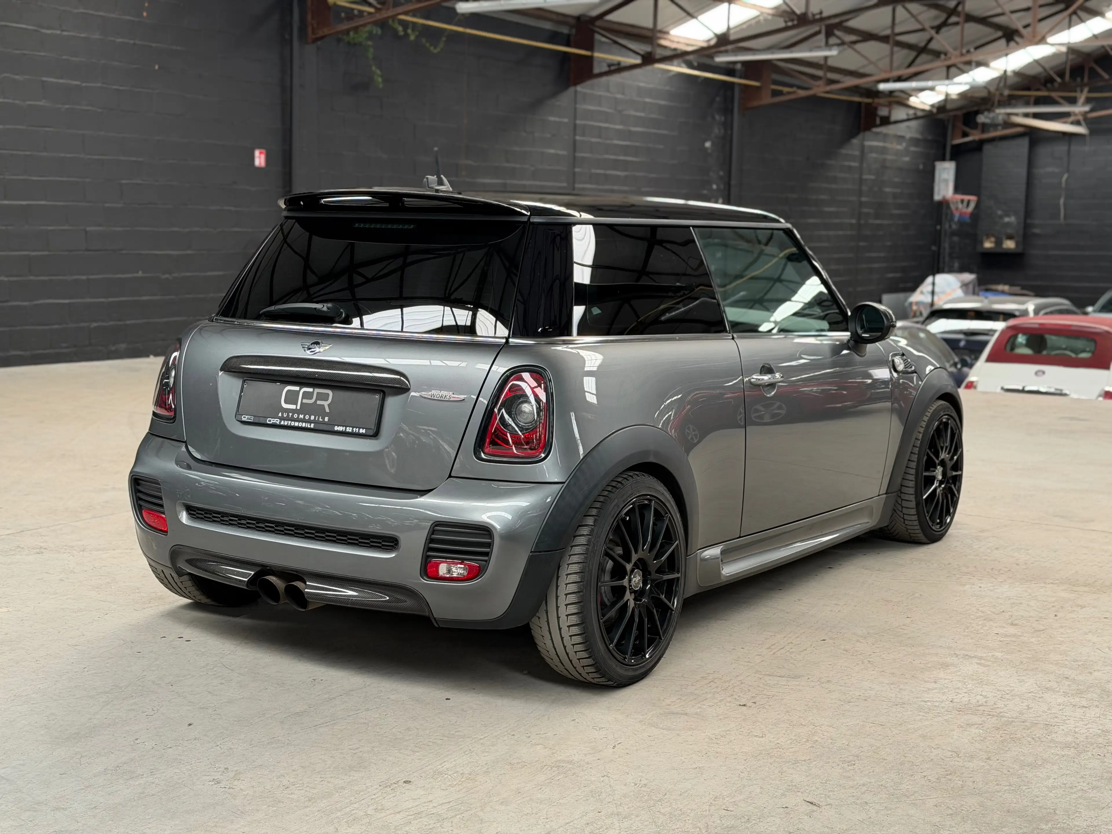 MINI John Cooper Works 1.6i JCW * GPS * CUIR * SIEGE CH * CLIM * CRUISE * GARANTIE — photo 4