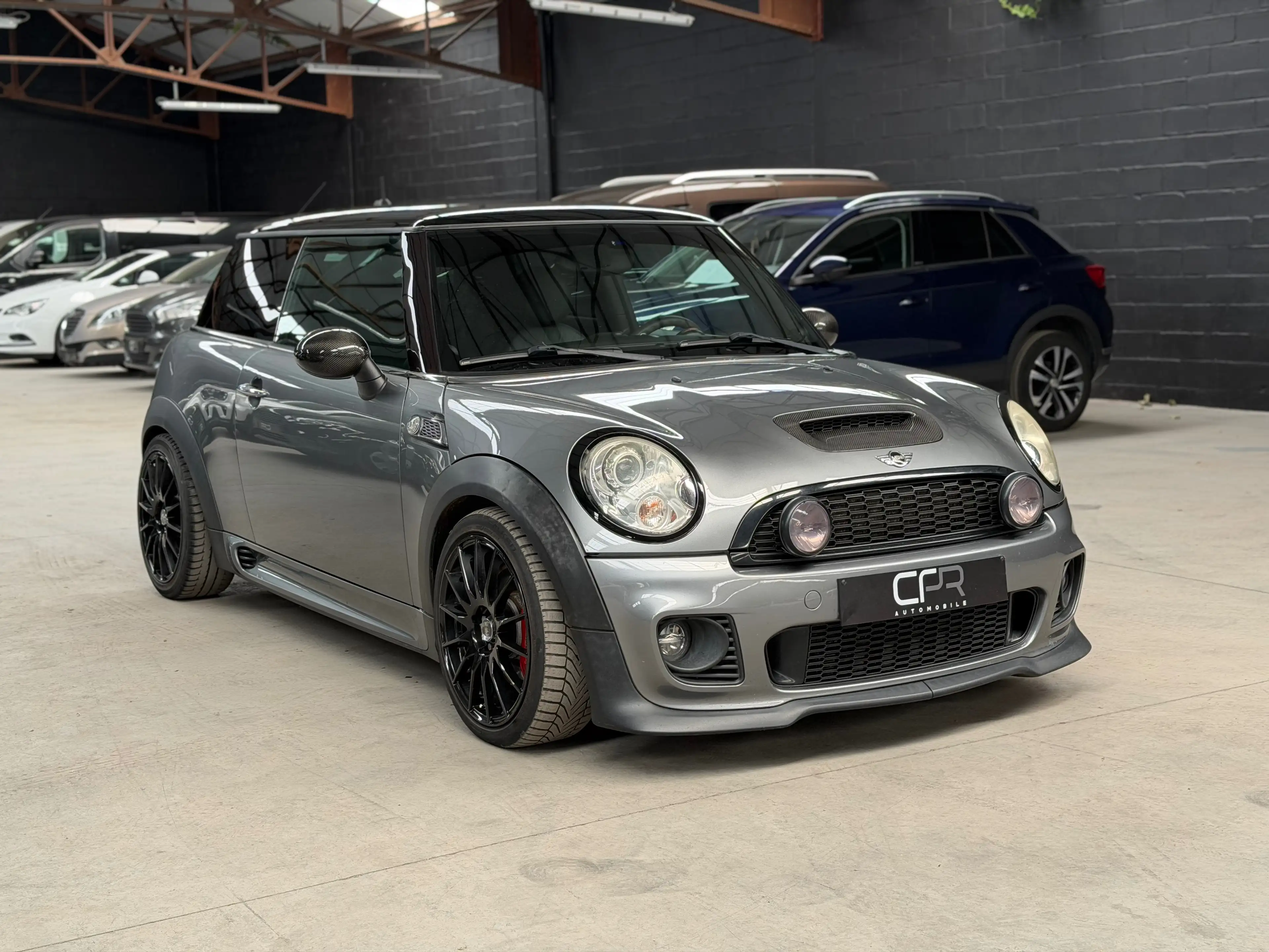 MINI John Cooper Works 1.6i JCW * GPS * CUIR * SIEGE CH * CLIM * CRUISE * GARANTIE — photo 3